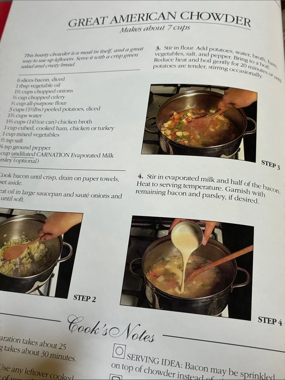 The Evaporated Milk Cookbook - vintage cookbook